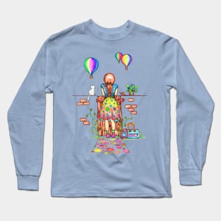 Daydreaming On The Garden Gate Long Sleeve T-Shirt